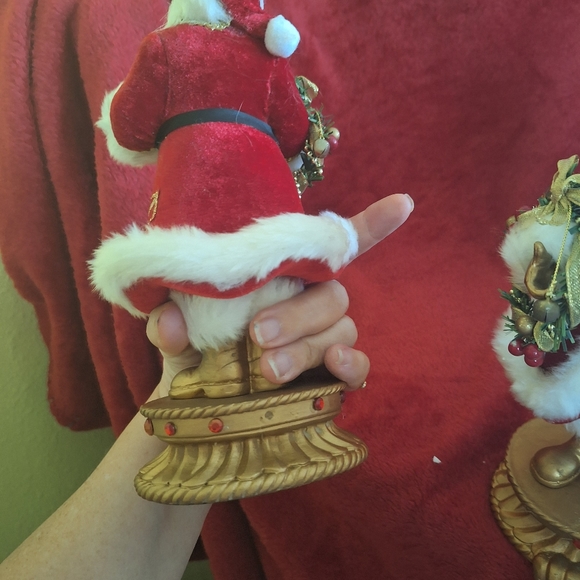 SANTA CLAUSE STOCKING HOLDER .by Each separately - Picture 12 of 16